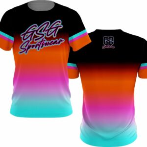 GSG SCRIPT THROWBACK COLOR FADE JERSEY