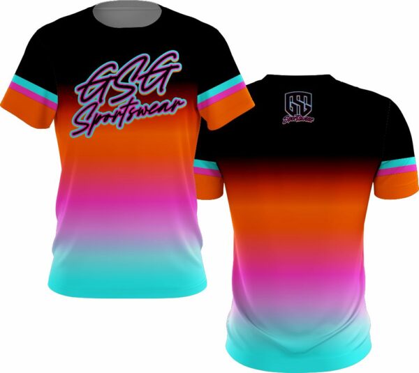 GSG SCRIPT THROWBACK COLOR FADE JERSEY